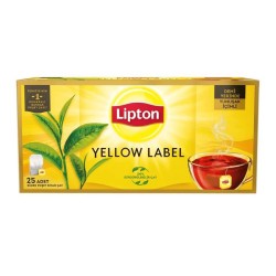 Lipton Yellow Label Poşet Siyah Çay 2gr 25'li