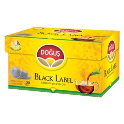 Doğuş Black Label Demlik Poşet Siyah Çay 3,2gr 100'lü
