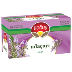 Doğuş Adaçayi Bitki Çayı Süzen Poşet Çay 1,3Gr 20'li