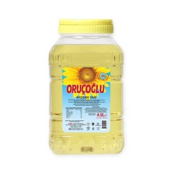 Oruçoğlu Ayçiçek Ağı 4,5 lt Kare Pet Geniş Kapak