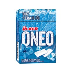 Ülker Oneo Fliptop Nane Aromalı Şekersiz Tatlandırıcılı Draje Sakız 21 gr