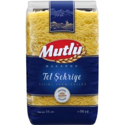 Mutlu Makarna Tel Şehriye 500 Gr