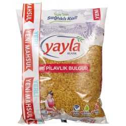 Yayla İri Pilavlık Bulgur 1kg 