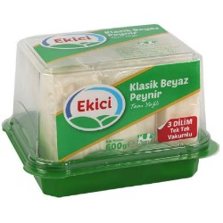 Ekici Tam Yağlı Klasik Beyaz Peynir 600 Gr