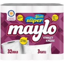 Maylo Süper 3 Katlı Tuvalet Kağıdı 32'li