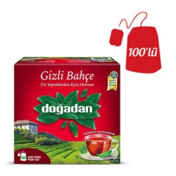 Doğadan Gizli Bahçe Bardak Poşet Siyah Çay 2Gr 100'lü