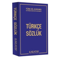 Karatay Yayınları Tdk Mavi Kapaklı Türkçe Sözlük